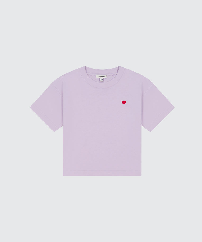 Heart Tee - Violet