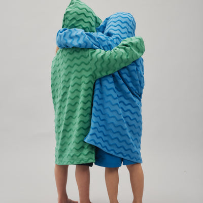 Hooded Towel - Kermit Green