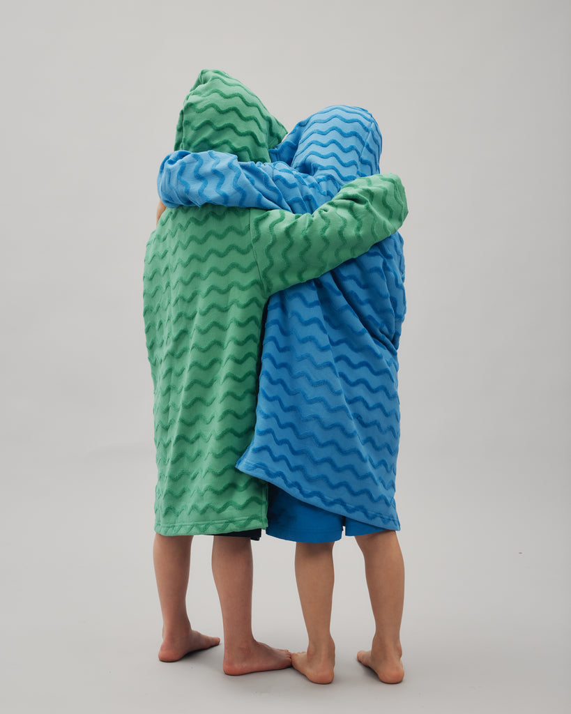 Hooded Towel - Kermit Green