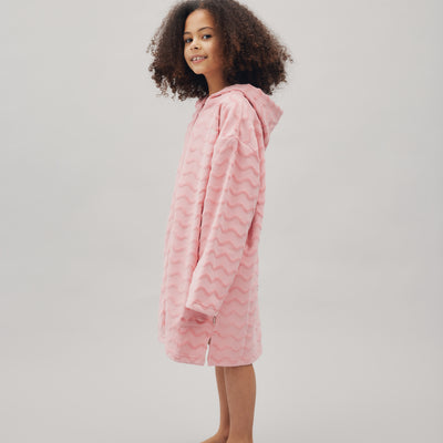 Hooded Towel - Shell Pink