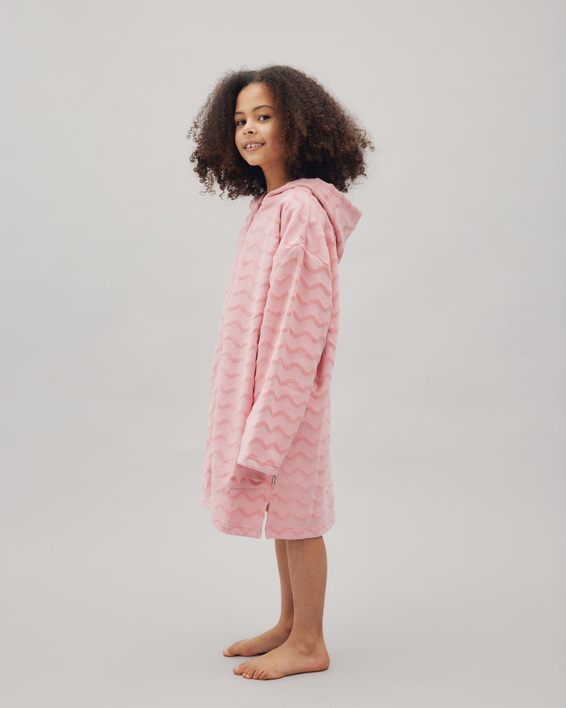 Hooded Towel - Shell Pink
