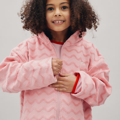 Hooded Towel - Shell Pink