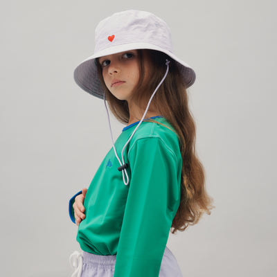 Long-Sleeve Swim Tee - Kermit Green