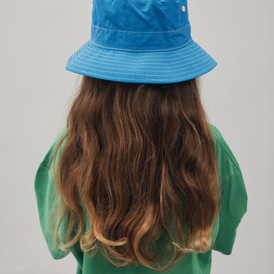 Nylon Bucket Hat - Electric Blue