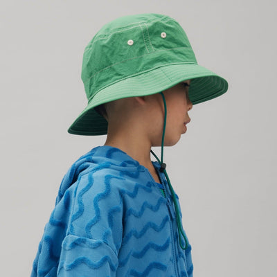 Nylon Bucket Hat - Kermit Green