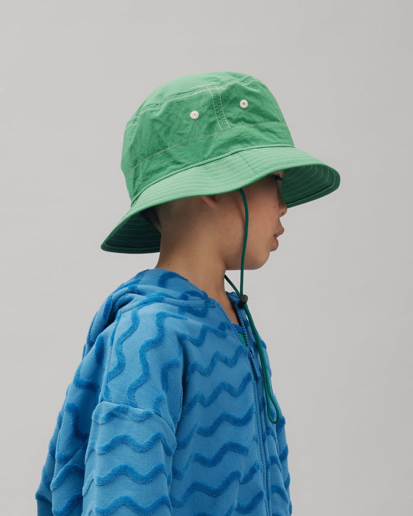 Nylon Bucket Hat - Kermit Green