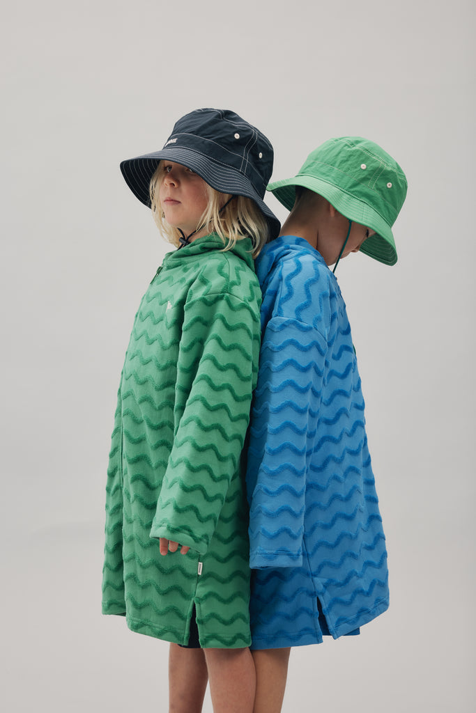 Nylon Bucket Hat - Kermit Green