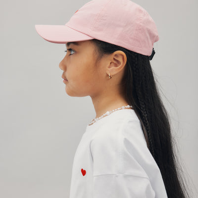 Heart Cap - Shell Pink