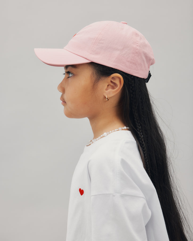 Heart Cap - Shell Pink