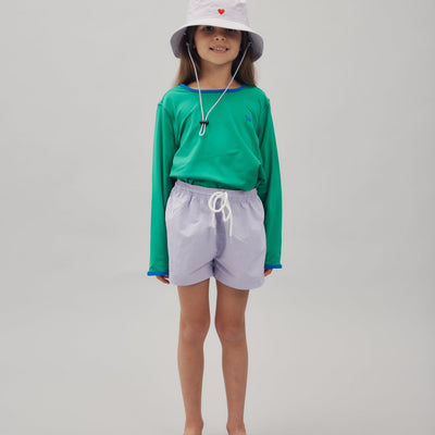 Nylon Shorties - Violet