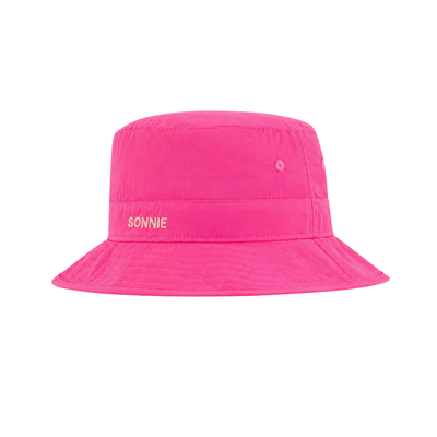 Nylon Bucket Hat - Hot Pink