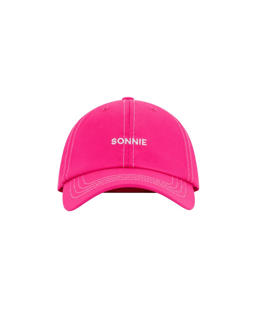 Nylon Sports Cap - Hot Pink