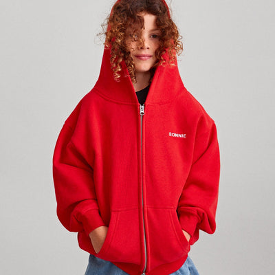 Team Red Zip Hoodie