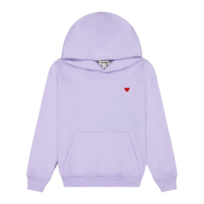 Heart Hoodie - Violet