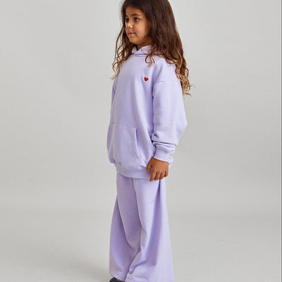 Heart Hoodie - Violet