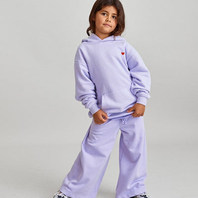 Heart Hoodie - Violet