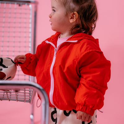 Cherry Windbreaker