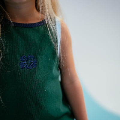 Forest Ribbed Singlet