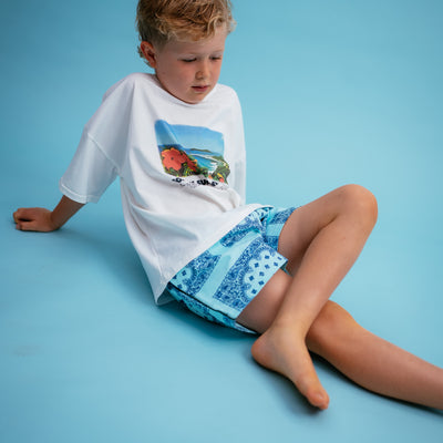 Ocean Bandana Shorties