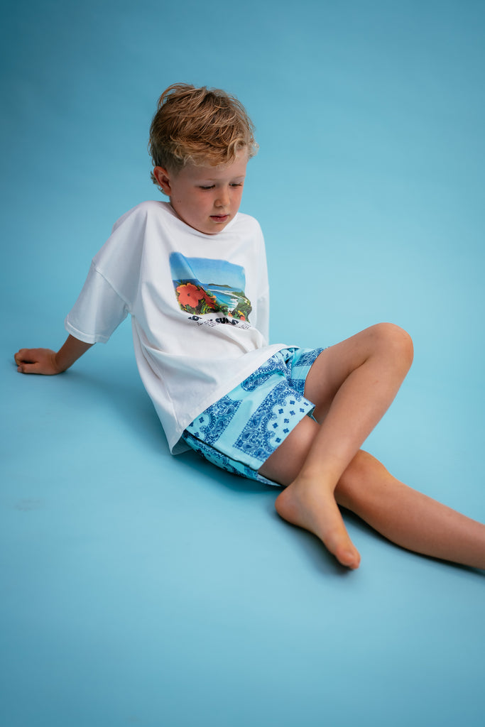 Ocean Bandana Shorties