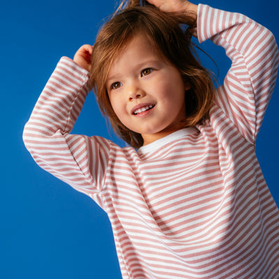 Stripe Long Sleeve Tee - Floss
