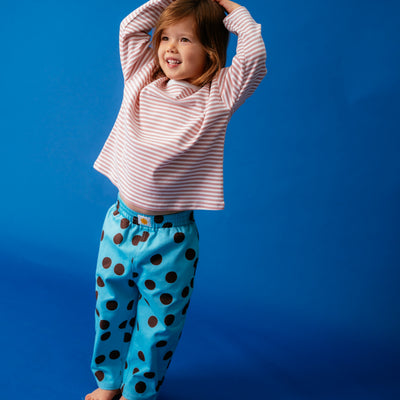 Twill Polka Pants