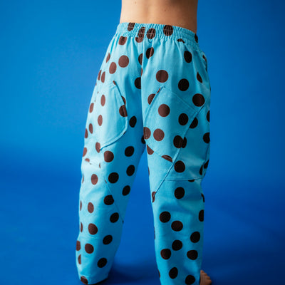 Twill Polka Pants