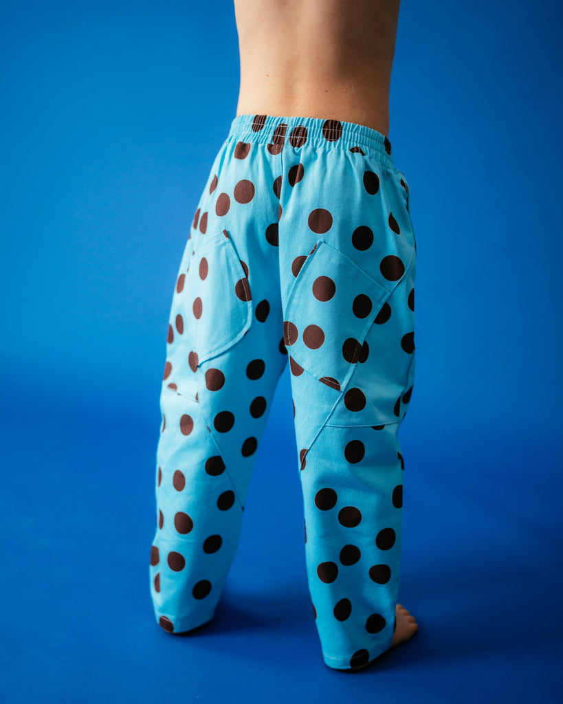 Twill Polka Pants