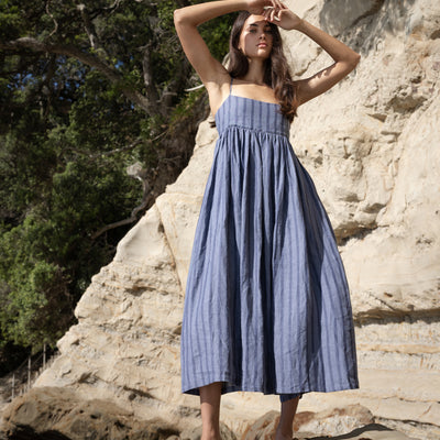 Go To Dress - Denim Stripe