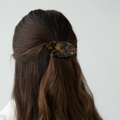 Barette Clip - Dark Tort