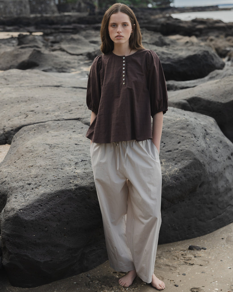 Effortless Pant - Oyster