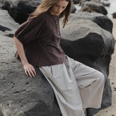 Effortless Pant - Oyster