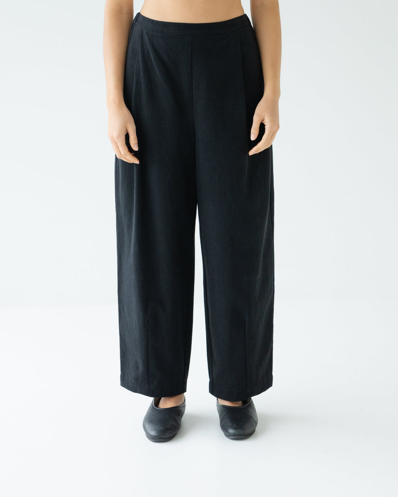 Effortless Twill Pant - Black