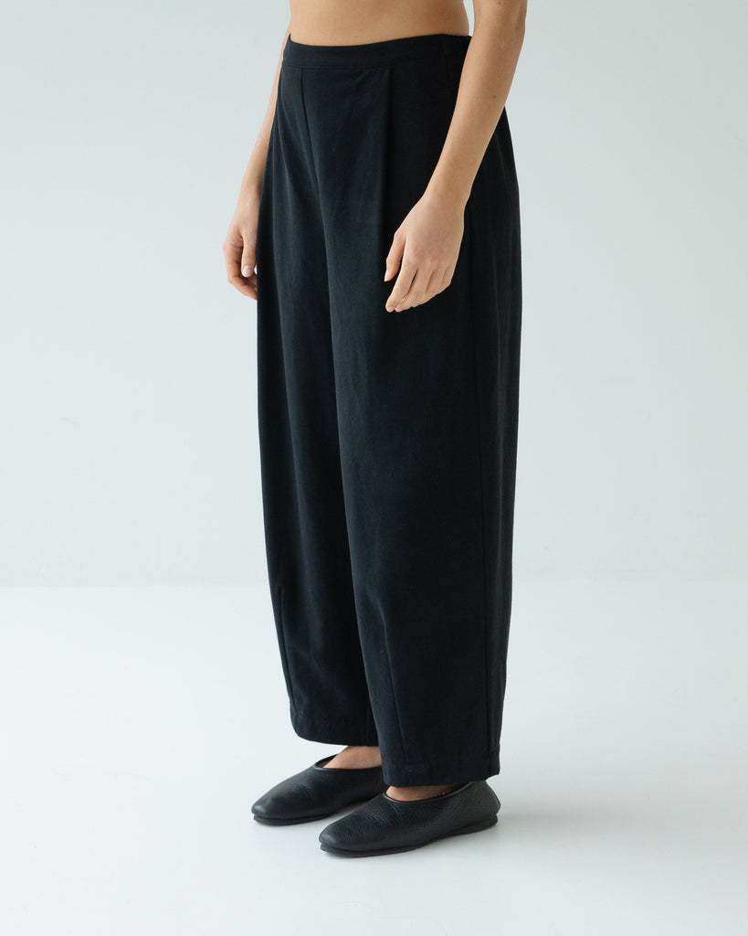 Effortless Twill Pant - Black