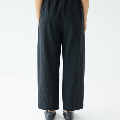 Effortless Twill Pant - Black