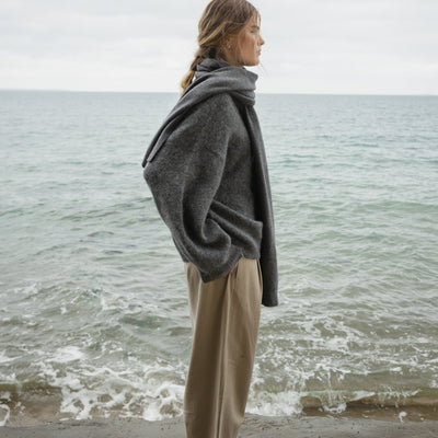 Effortless Twill Pant - Oat