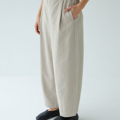 Effortless Twill Pant - Oat