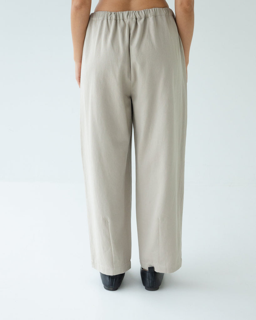 Effortless Twill Pant - Oat