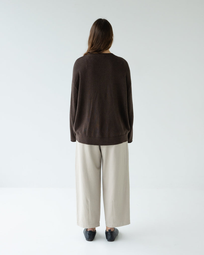Knitted Cotton & Cashmere Pullover