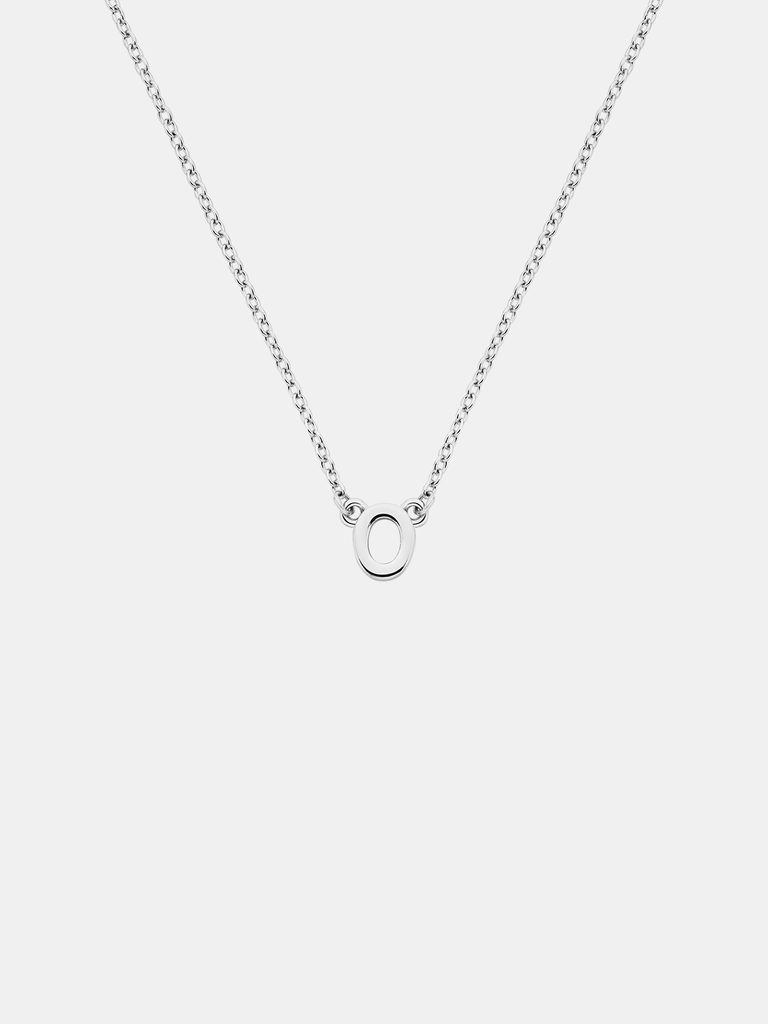 Little Letter Necklace - Silver