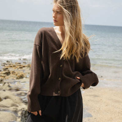 Love Me Cotton & Cashmere Cardigan