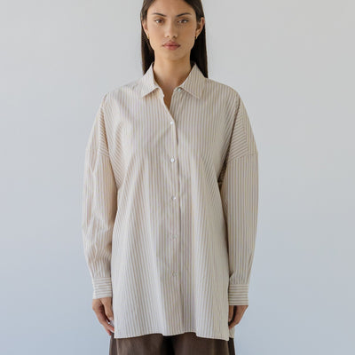 Love This Shirt - Ivory Stripe