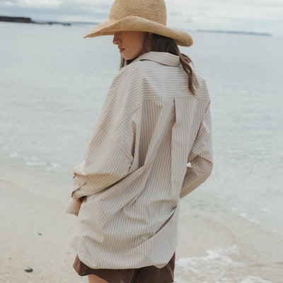 Love This Shirt - Ivory Stripe