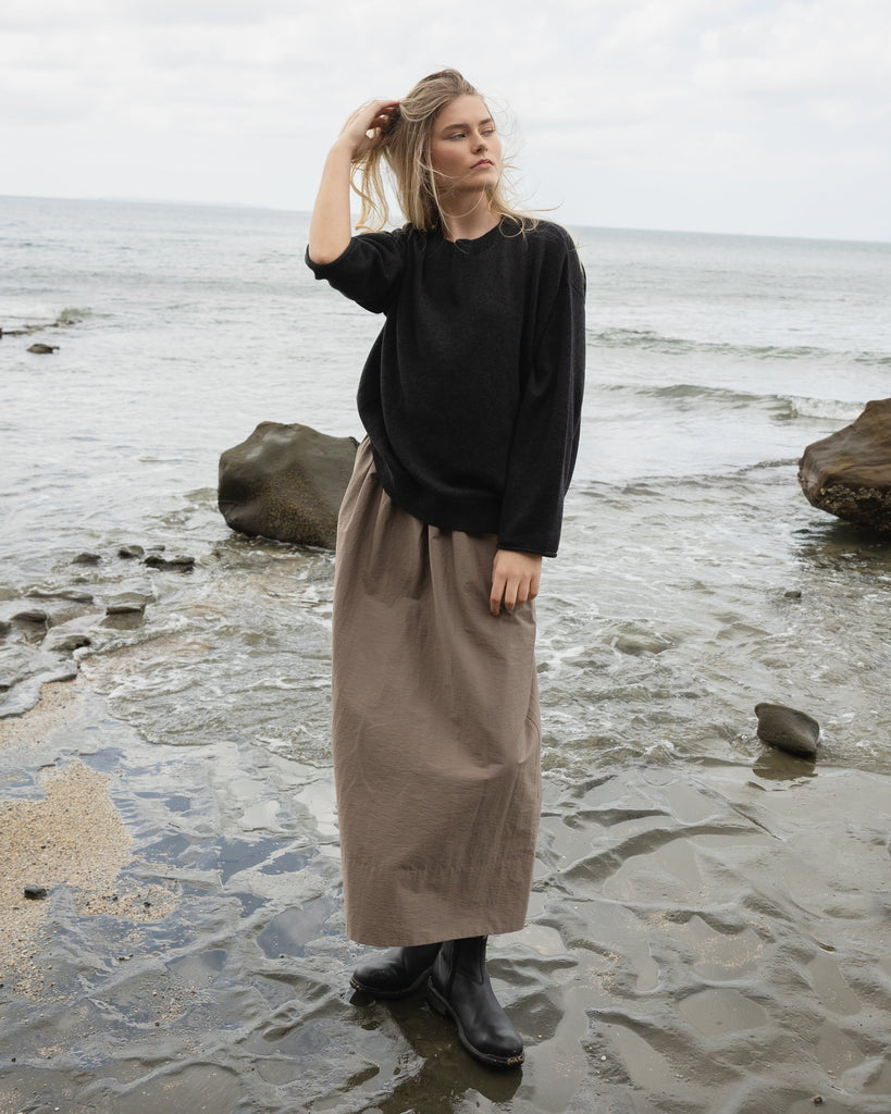 Maxi Skirt - Fog