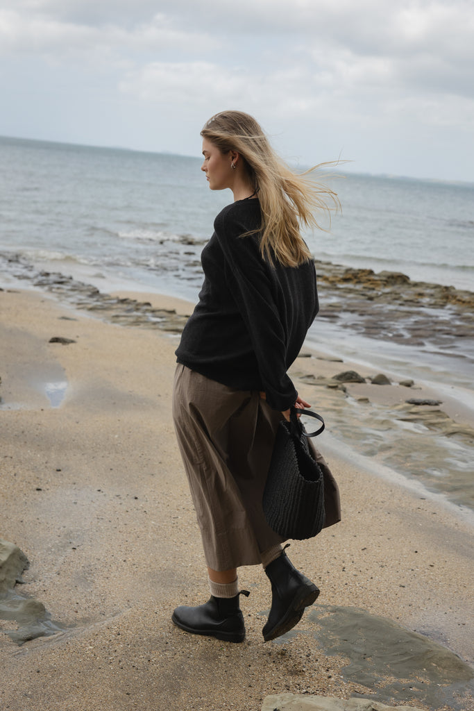 Maxi Skirt - Fog