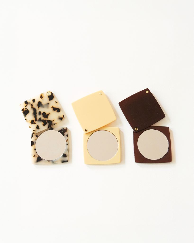 Mini Mirror - Dark Tort