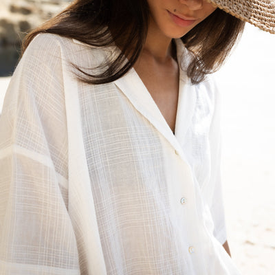 Short Sleeve Shirt - White