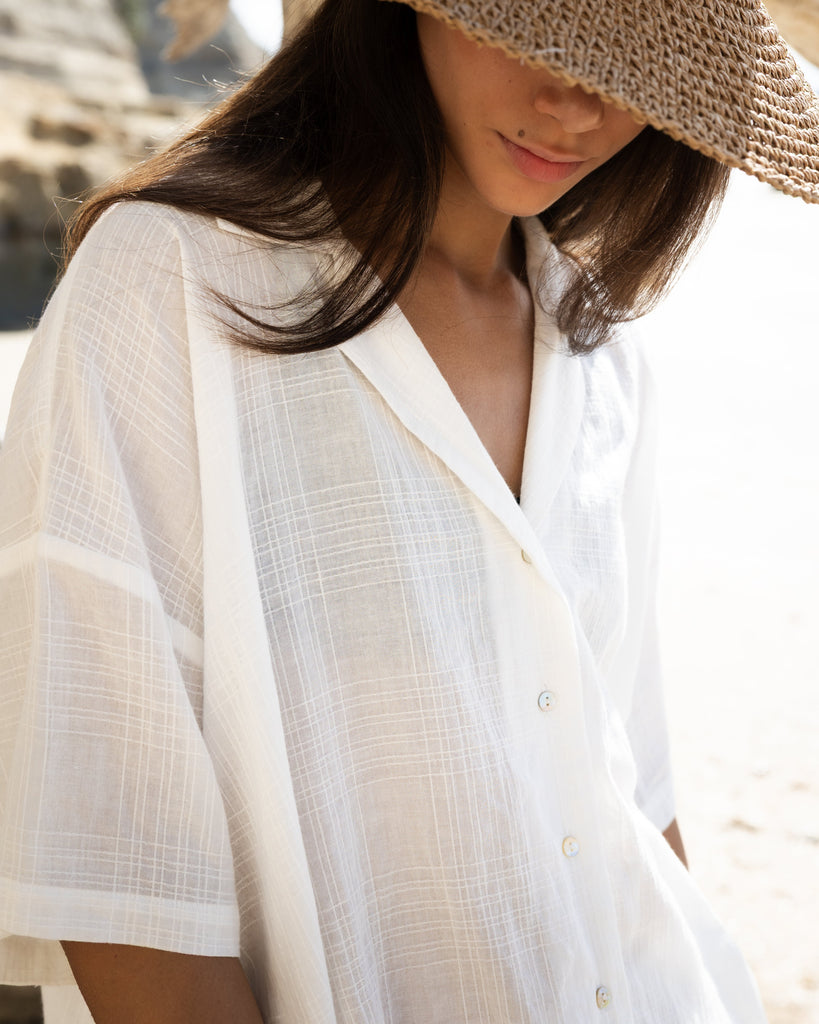 Short Sleeve Shirt - White