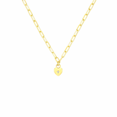 Sweetheart Mini Link Necklace