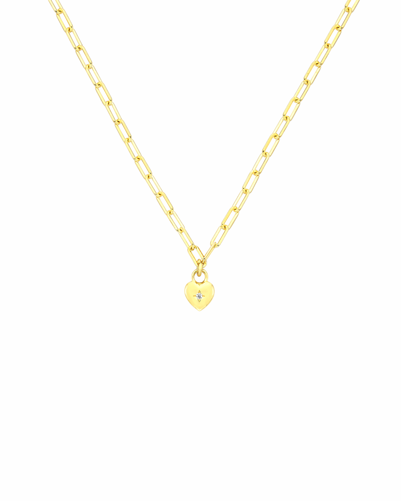 Sweetheart Mini Link Necklace